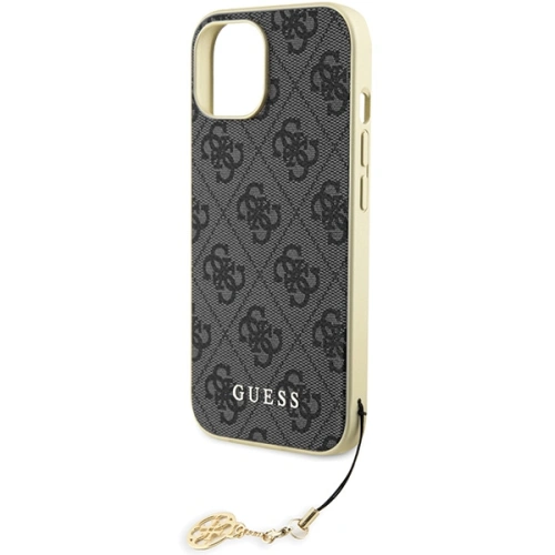 Kup Etui Guess GUHCP15SGF4GGR Apple iPhone 15 hardcase 4G Charms Collection szary/grey - GUE2959 - {ean13} - Sklep Home Screen