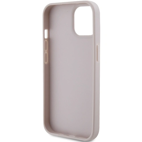 Kup Etui Guess GUHCP15SP4TDPP Apple iPhone 15 kemény tok Bőr 4G Háromszög Strassz rózsaszín/pink - GUE2960 - {ean13} - Sklep Home Screen