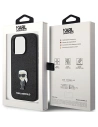 Kup Case Karl Lagerfeld KLHCP15LGKNPSK Apple iPhone 15 Pro Hardcase Fixed Glitter Ikonik Logo Metallpin schwarz/black - KLD1716 - {ean13} - Sklep Home Screen