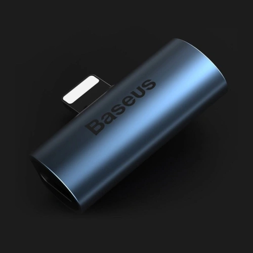 Buy Baseus iP Male to Dual iP Female Adapter L46 Blue - BSU426BLU - {ean13} - Home Screen Store Europe