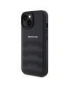 Buy AMG AMHCP15SGSEBK Apple iPhone 15 hardcase Leather Debossed Lines black - MRS86 - {ean13} - Home Screen Store Europe