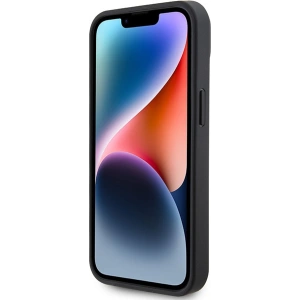 Kup Case AMG AMHCP15SGSEBK Apple iPhone 15 Hardcase Leder Prägung Linien schwarz/black - MRS86 - {ean13} - Sklep Home Screen