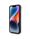Buy AMG AMHCP15SGSEBK Apple iPhone 15 hardcase Leather Debossed Lines black - MRS86 - {ean13} - Home Screen Store Europe