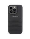 Kup Etui AMG AMHCP15XGSEBK Apple iPhone 15 Pro Max hardcase s koženým embosovaným vzorem černý/black - MRS87 - {ean13} - Sklep Home Screen
