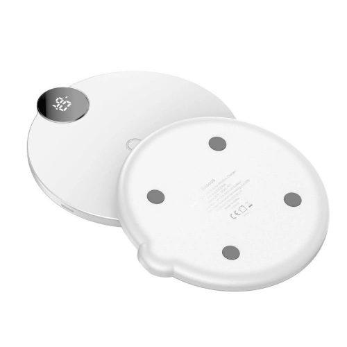 Kup Încărcător wireless cu inducție Baseus Wireless Charger 10W - alb - BSU427WHT - {ean13} - Sklep Home Screen