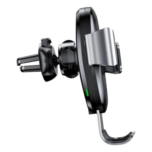 Kup Gravitation Auto Halter für Lüftungsschlitze Baseus mit Qi induktiver Ladefunktion (silber) - BSU429SLV - {ean13} - Sklep Home Screen