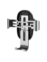 Kup Gravitation Auto Halter für Lüftungsschlitze Baseus mit Qi induktiver Ladefunktion (silber) - BSU429SLV - {ean13} - Sklep Home Screen