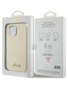 Kup Case Guess GUHCP15SPGMCSD Apple iPhone 15 Hardcase Glitter Glänzend Schrift gold/light gold - GUE2962 - {ean13} - Sklep Home Screen