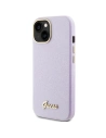 Kup Case Guess GUHCP15SPGMCSL Apple iPhone 15 Hardcase Glitter Glossy Script lila/lilac - GUE2963 - {ean13} - Sklep Home Screen