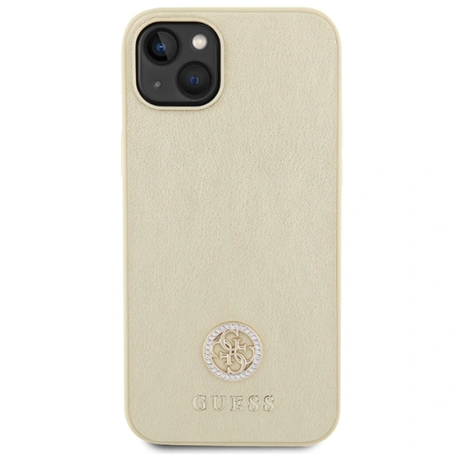 Kup Guess Apple Carcasă GUHCP15SPS4DGPD iPhone 15 hardcase piele 4G Metal Logo Strass auriu / auriu - GUE2964 - {ean13} - Sklep Home Screen