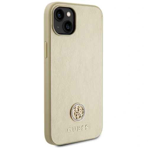 Kup Guess Apple Carcasă GUHCP15SPS4DGPD iPhone 15 hardcase piele 4G Metal Logo Strass auriu / auriu - GUE2964 - {ean13} - Sklep Home Screen