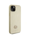 Kup Etui Guess GUHCP15SPS4DGPD Apple iPhone 15 kemény tok Bőr 4G Fém Logó Strassz arany - GUE2964 - {ean13} - Sklep Home Screen