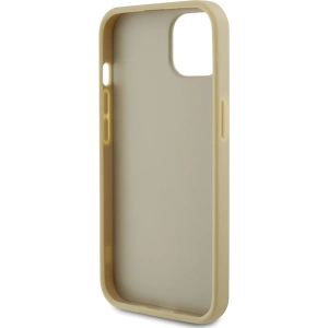 Etui Guess GUHCP15SPSP4LGD Apple iPhone 15 hardcase Perforated 4G Glitter złoty/gold