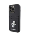 Kup Etui Karl Lagerfeld KLHCP15LSAPKCNPK Apple iPhone 15 Pro hardcase Saffiano Cardslot Karl&Choupette Metal Pin černý/black - KLD1720 - {ean13} - Sklep Home Screen