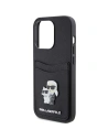 Buy Karl Lagerfeld KLHCP15LSAPKCNPK Apple iPhone 15 Pro hardcase Saffiano Cardslot Karl&Choupette Metal Pin black - KLD1720 - {ean13} - Home Screen Store Europe