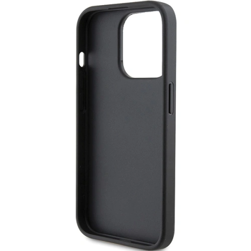 Kup Etui Karl Lagerfeld KLHCP15LSAPKCNPK Apple iPhone 15 Pro hardcase Saffiano Cardslot Karl&Choupette Metal Pin czarny/black - KLD1720 - {ean13} - Sklep Home Screen