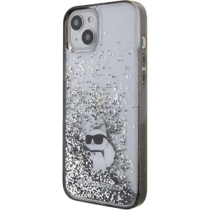 Kup Karl Lagerfeld Apple Caz KLHCP15MLKCNSK iPhone 15 Plus / 14 Plus hardcase Liquid Glitter Choupette transparent - KLD1721 - {ean13} - Sklep Home Screen
