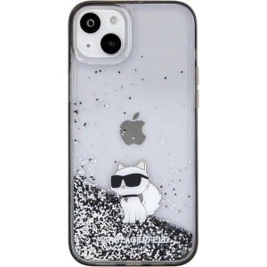 Kup Karl Lagerfeld Apple Caz KLHCP15MLKCNSK iPhone 15 Plus / 14 Plus hardcase Liquid Glitter Choupette transparent - KLD1721 - {ean13} - Sklep Home Screen