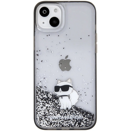 Kup Etui Karl Lagerfeld KLHCP15MLKCNSK Apple iPhone 15 Plus / 14 Plus hardcase Liquid Glitter Choupette průhledné - KLD1721 - {ean13} - Sklep Home Screen