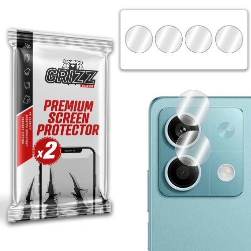 Kup Glas für die Kamera GrizzGlass HybridGlass für Xiaomi Redmi Note 13 5G - GRZ6855 - {ean13} - Sklep Home Screen