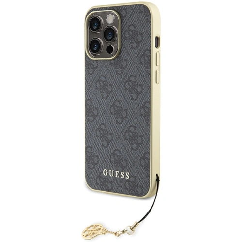 Kup Etui Guess GUHCP15XGF4GGR Apple iPhone 15 Pro Max hardcase 4G Charms Collection szary/grey - GUE2967 - {ean13} - Sklep Home Screen