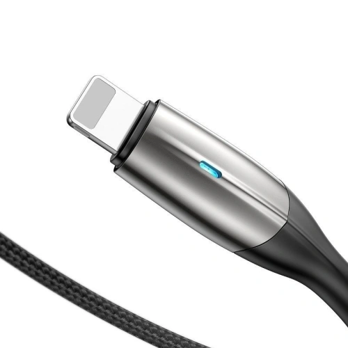 Kup Kabel Lightning z diodą LED Baseus Horizontal 2m 1.5A (czarny) - BSU432BLK - {ean13} - Sklep Home Screen