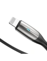 Kup Kabel Lightning z diodą LED Baseus Horizontal 2m 1.5A (czarny) - BSU432BLK - {ean13} - Sklep Home Screen