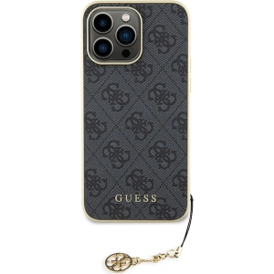 Kup Etui Guess GUHCP15XGF4GGR Apple iPhone 15 Pro Max hardcase 4G Charms Collection szary/grey - GUE2967 - {ean13} - Sklep Home Screen