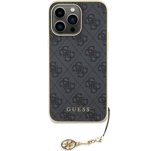 Kup Etui Guess GUHCP15XGF4GGR Apple iPhone 15 Pro Max hardcase 4G Charms Collection szary/grey - GUE2967 - {ean13} - Sklep Home Screen