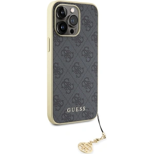 Kup Etui Guess GUHCP15XGF4GGR Apple iPhone 15 Pro Max hardcase 4G Charms Collection szary/grey - GUE2967 - {ean13} - Sklep Home Screen