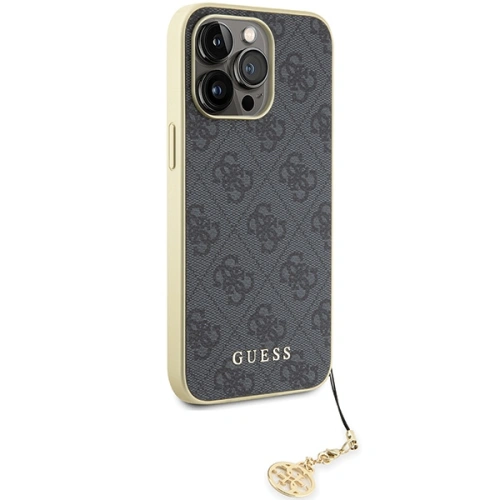 Kup Etui Guess GUHCP15XGF4GGR Apple iPhone 15 Pro Max hardcase 4G Charms Collection szary/grey - GUE2967 - {ean13} - Sklep Home Screen