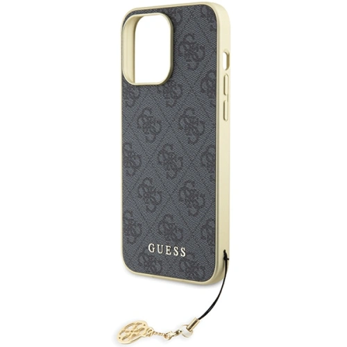 Kup Etui Guess GUHCP15XGF4GGR Apple iPhone 15 Pro Max hardcase 4G Charms Collection szary/grey - GUE2967 - {ean13} - Sklep Home Screen