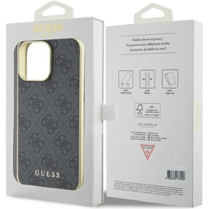 Kup Etui Guess GUHCP15XGF4GGR Apple iPhone 15 Pro Max hardcase 4G Charms Collection szary/grey - GUE2967 - {ean13} - Sklep Home Screen