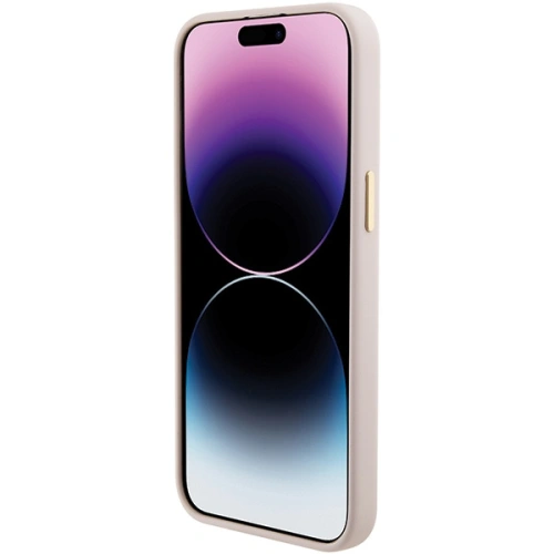 Kup Etui Guess GUHCP15XM4DGPP Apple iPhone 15 Pro Max hardcase Silicone Logo Strass 4G różowy/pink - GUE2968 - {ean13} - Sklep Home Screen