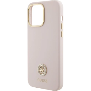 Kup Etui Guess GUHCP15XM4DGPP Apple iPhone 15 Pro Max hardcase Silicone Logo Strass 4G różowy/pink - GUE2968 - {ean13} - Sklep Home Screen