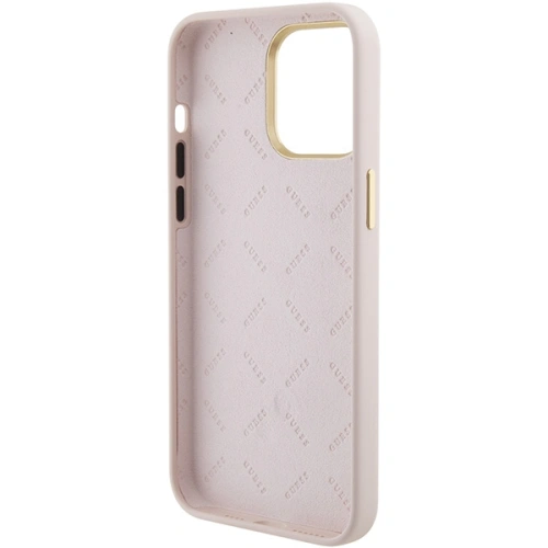 Kup Etui Guess GUHCP15XM4DGPP Apple iPhone 15 Pro Max hardcase Silicone Logo Strass 4G różowy/pink - GUE2968 - {ean13} - Sklep Home Screen