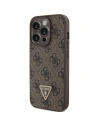 Kup Case Guess GUHCP15XP4TDPW Apple iPhone 15 Pro Max Hardcase Leder 4G Triangle Strass braun/brown - GUE2969 - {ean13} - Sklep Home Screen