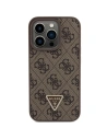 Kup Case Guess GUHCP15XP4TDPW Apple iPhone 15 Pro Max Hardcase Leder 4G Triangle Strass braun/brown - GUE2969 - {ean13} - Sklep Home Screen