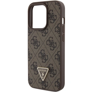 Kup Etui Guess GUHCP15XP4TDPW Apple iPhone 15 Pro Max hardcase Leather 4G Triangle Strass brązowy/brown - GUE2969 - {ean13} - Sklep Home Screen