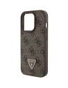 Kup Case Guess GUHCP15XP4TDPW Apple iPhone 15 Pro Max Hardcase Leder 4G Triangle Strass braun/brown - GUE2969 - {ean13} - Sklep Home Screen