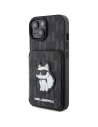Kup Etui Karl Lagerfeld KLHCP15SSAKCNSCK Apple iPhone 15 hardcase Saffiano Monogram Choupette černý/black - KLD1725 - {ean13} - Sklep Home Screen