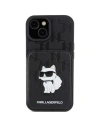 Kup Etui Karl Lagerfeld KLHCP15SSAKCNSCK Apple iPhone 15 hardcase Saffiano Monogram Choupette černý/black - KLD1725 - {ean13} - Sklep Home Screen