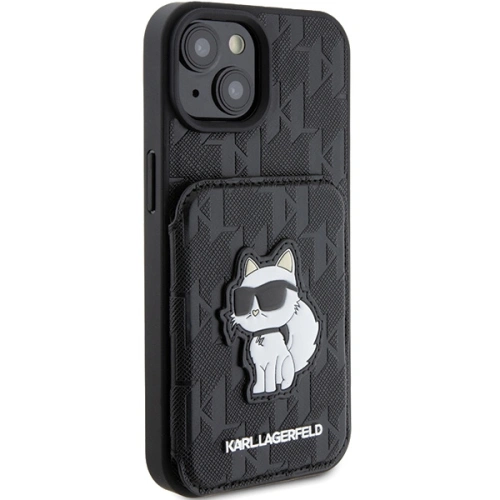 Kup Etui Karl Lagerfeld KLHCP15SSAKCNSCK Apple iPhone 15 hardcase Saffiano Monogram Choupette černý/black - KLD1725 - {ean13} - Sklep Home Screen