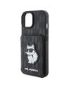 Kup Etui Karl Lagerfeld KLHCP15SSAKCNSCK Apple iPhone 15 hardcase Saffiano Monogram Choupette černý/black - KLD1725 - {ean13} - Sklep Home Screen