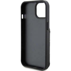 Etui Karl Lagerfeld KLHCP15SSAKKNSCK Apple iPhone 15 hardcase Saffiano Monogram Ikonik Patch czarny/black