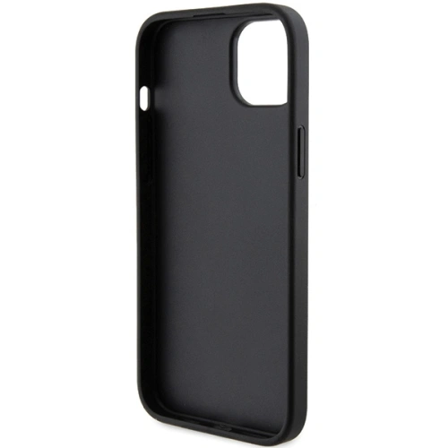 Kup Etui Karl Lagerfeld KLHCP15SSAPKCNPK Apple iPhone 15 hardcase Saffiano Cardslot Karl&Choupette Metal Pin czarny/black - KLD1727 - {ean13} - Sklep Home Screen