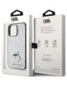 Kup Etui Karl Lagerfeld KLHCP15XGCNPSG Apple iPhone 15 Pro Max hardcase Fixed Glitter Choupette Logo Metal Pin srebrny/silver - KLD1728 - {ean13} - Sklep Home Screen