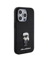 Kup Etui Karl Lagerfeld KLHCP15XGKNPSK Apple iPhone 15 Pro Max hardcase Fixed Glitter Ikonik Logo Metal Pin černý/black - KLD1729 - {ean13} - Sklep Home Screen