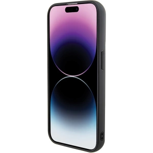 Buy Karl Lagerfeld KLHCP15XGKNPSK Apple iPhone 15 Pro Max hardcase Fixed Glitter Ikonik Logo Metal Pin black - KLD1729 - {ean13} - Home Screen Store Europe
