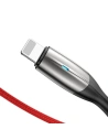 Kup Lightning-Kabel mit LED Baseus Horizontal 0.5m 2.4A (rot) - BSU433RED - {ean13} - Sklep Home Screen